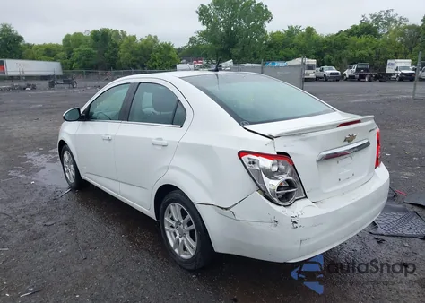 2013 Chevrolet Sonic Lt Auto from USA, damaged, VIN 1G1JC5SH7D4158693